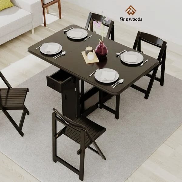 FW18 Dining Table with 4 Chairs