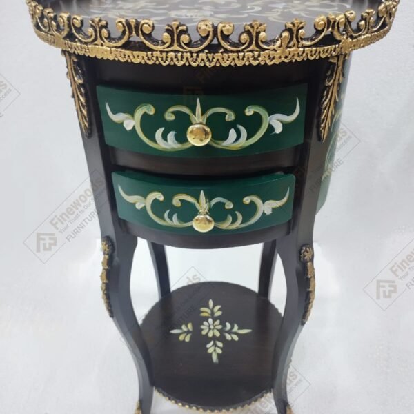 Lavinia Victorian Table Green