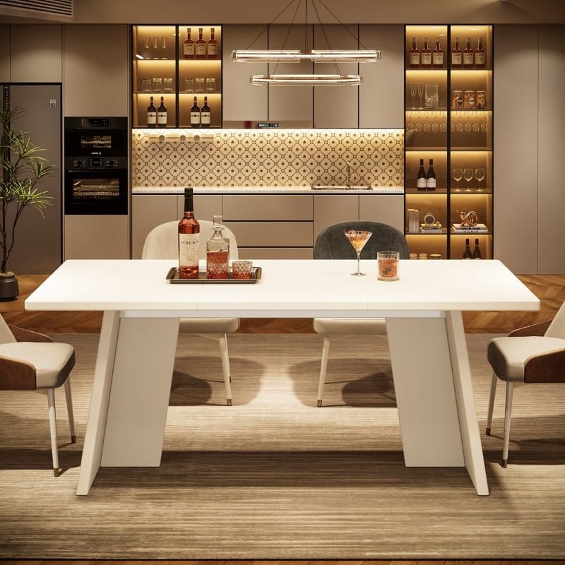 MDF modern table for dinning and study
