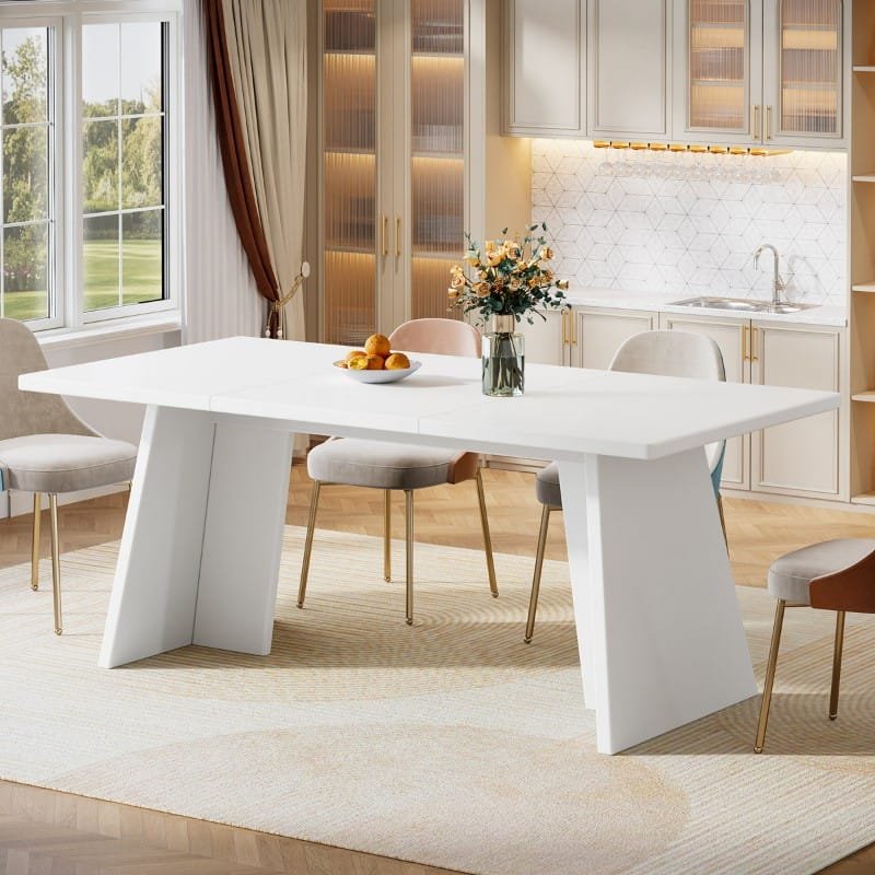 wood dining table and chair