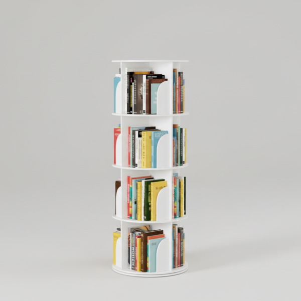 Rocky Rotating Book Shelf