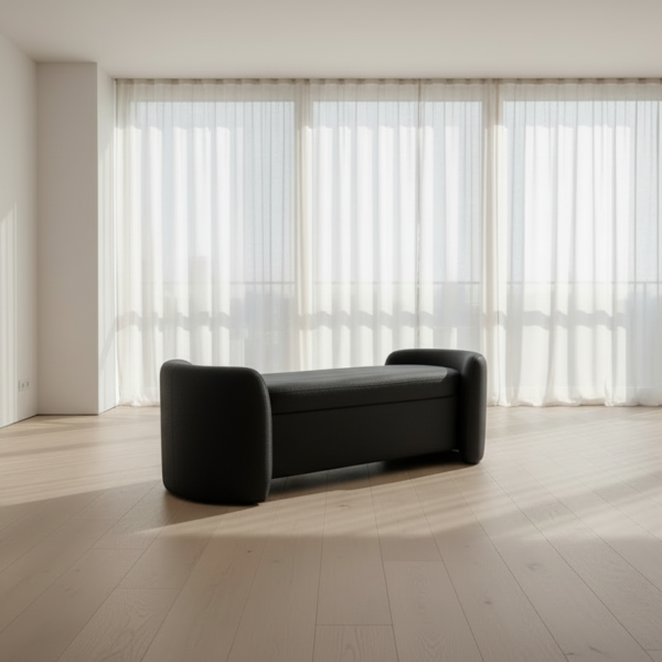 Modern 3 Seater Ottoman Storage