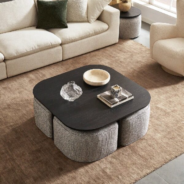 4 Stool Dining Table